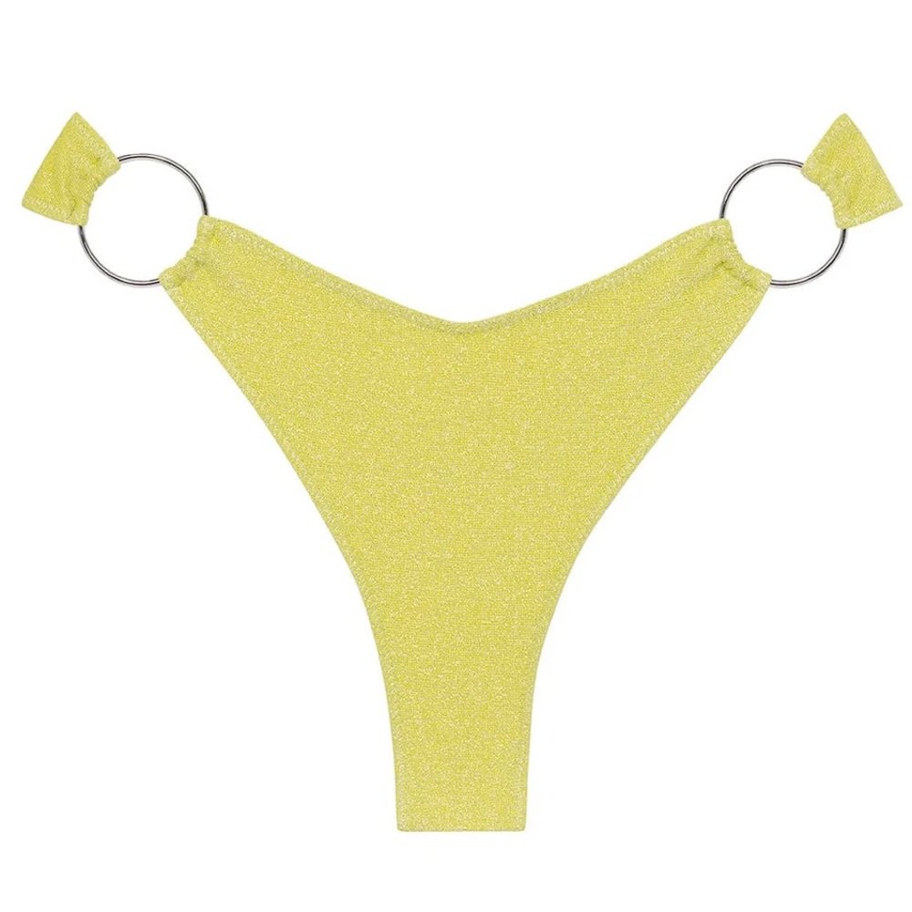 Montce Limon Sparkle Lulu Loops Bikini Bottom